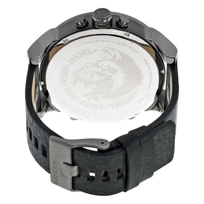 Orologio Uomo Diesel DZ7348 Mr Daddy 2.0 - Pelle e Quadrante Nero/Oro