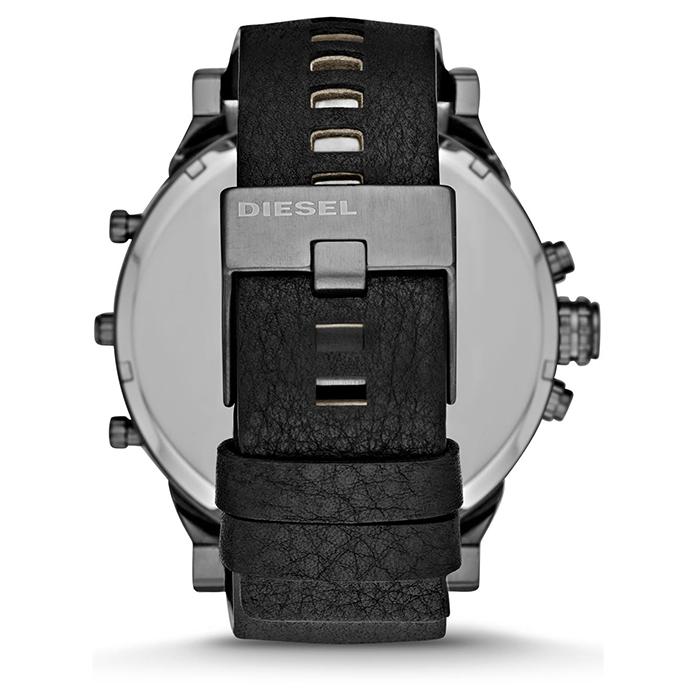 Orologio Uomo Diesel DZ7348 Mr Daddy 2.0 - Pelle e Quadrante Nero/Oro