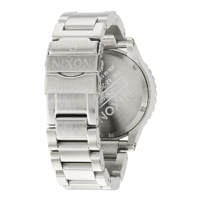 Orologio Uomo Nixon A037-100 - Acciaio Color Argento - 3 Lancette