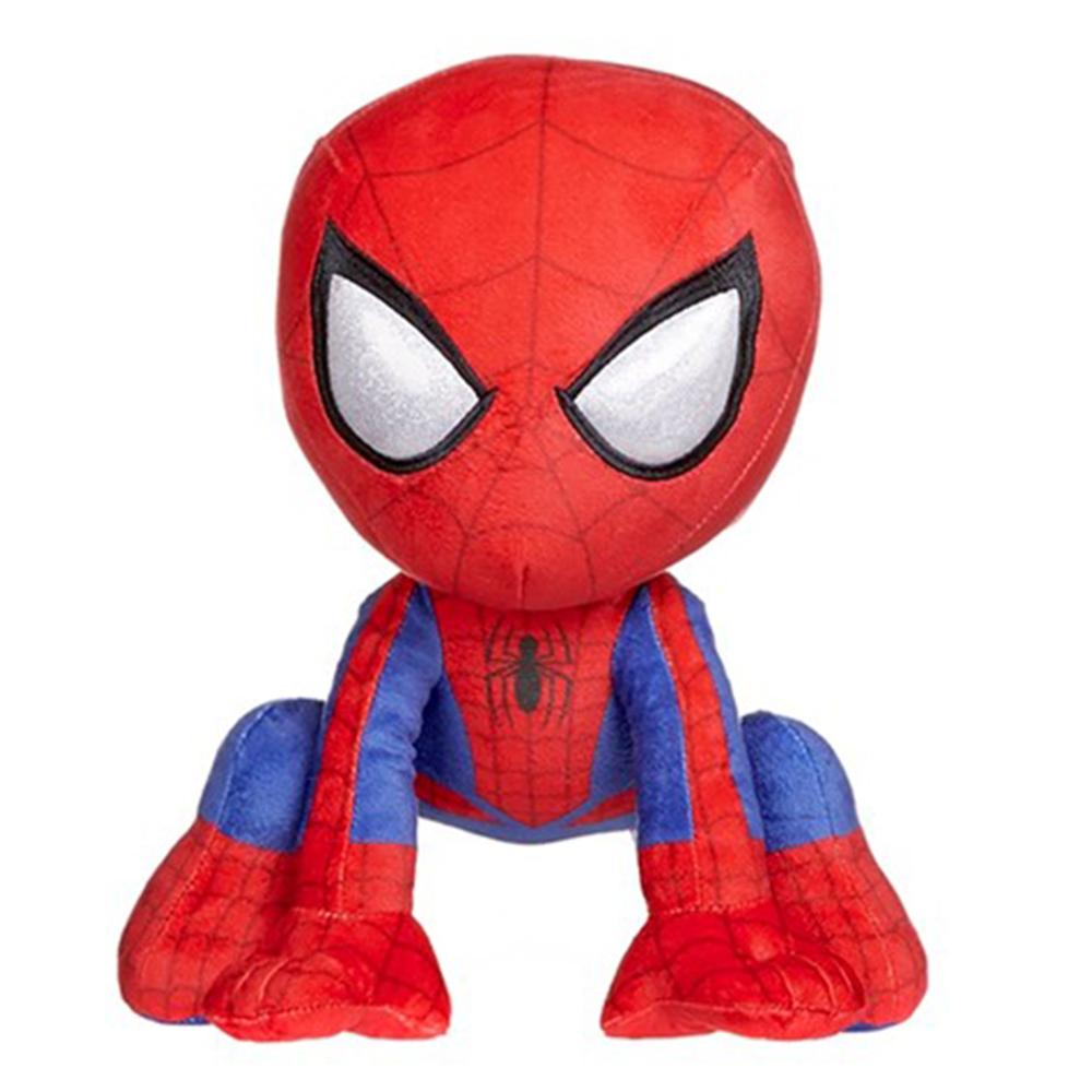 Peluche Spiderman Marvel 30 cm - Accovacciato