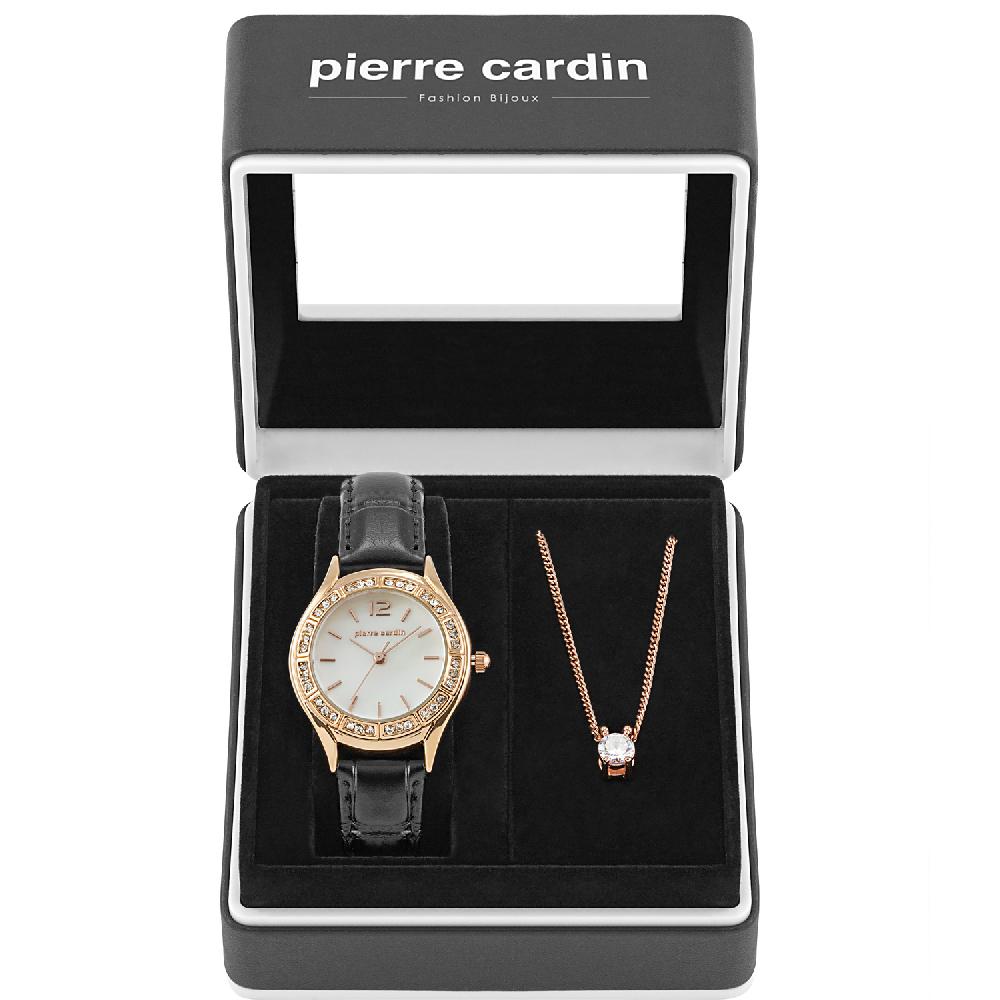 Set regalo Pierre Cardin Orologio donna PCX6556L290 + collana diamante