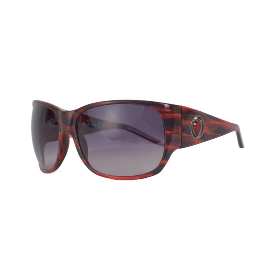 Occhiali da sole Just Cavalli - Montatura Bordeaux Cuore - 144S/S