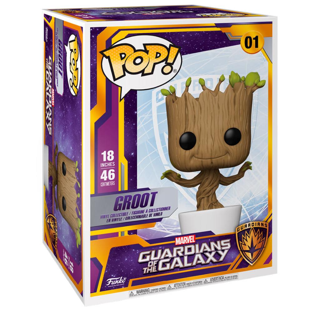 Figura POP Marvel Guardiani della Galassia Dancing Groot 45cm