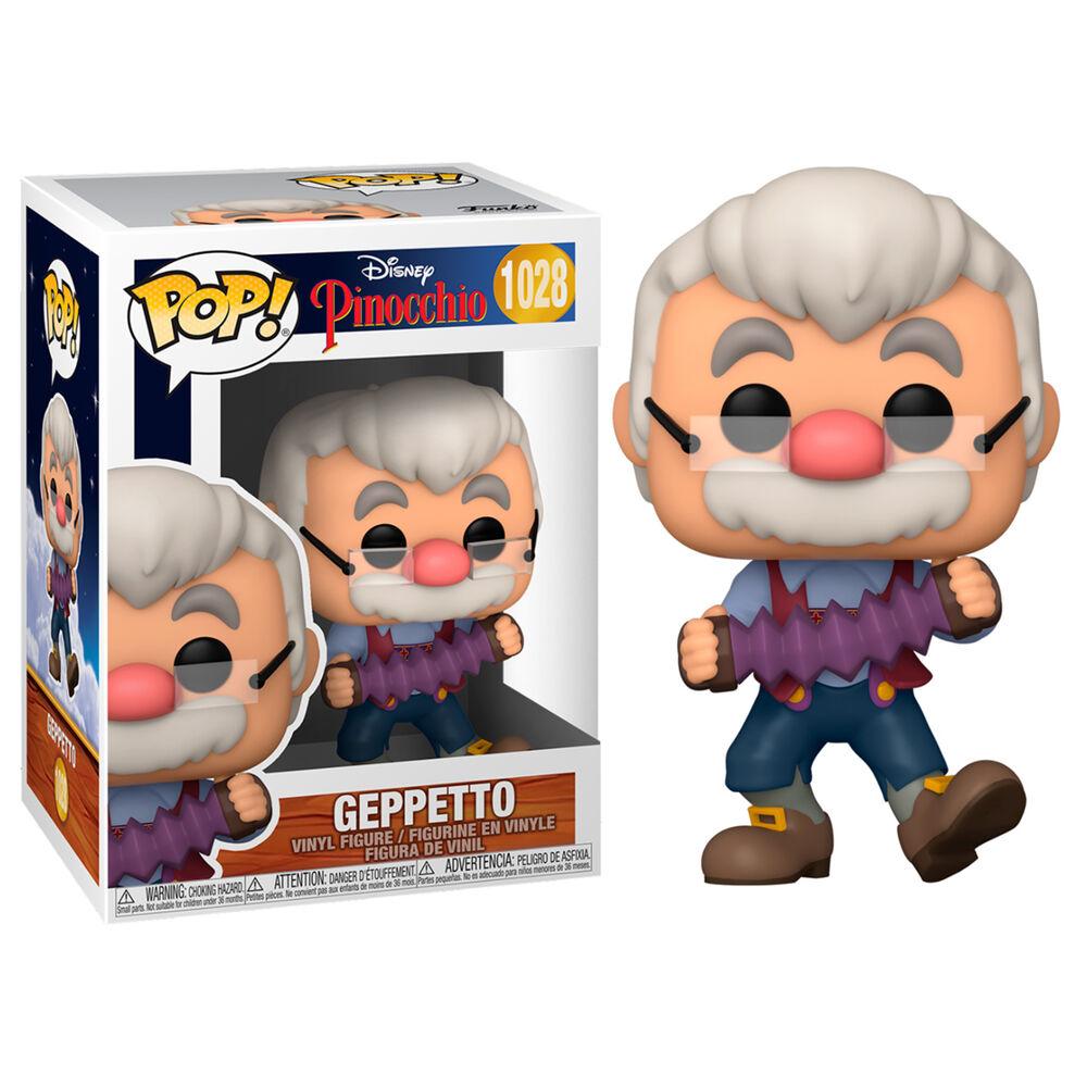 Figura POP Disney Pinocchio Geppetto con fisarmonica