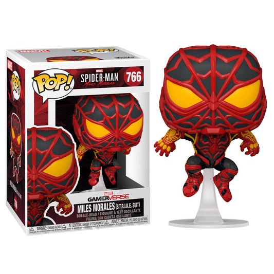 Figura POP Marvel Spiderman Miles Morales STRIKE Suit