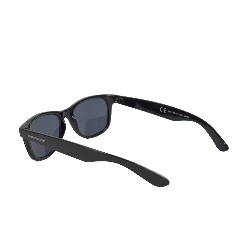 Occhiali da sole Dunlop Vintage - Montatura Nera - Frog Wayfarer