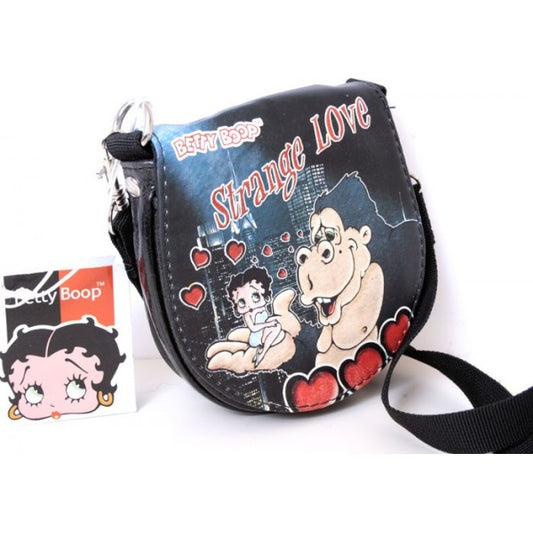 Borsa donna/ragazza Betty Boop - Strange Love - Colore Nero - 6650