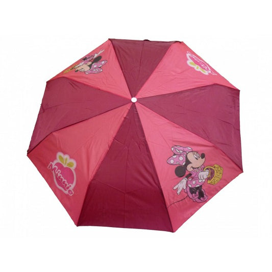 Disney - Minnie- Ombrello portatile - Colore Fucsia