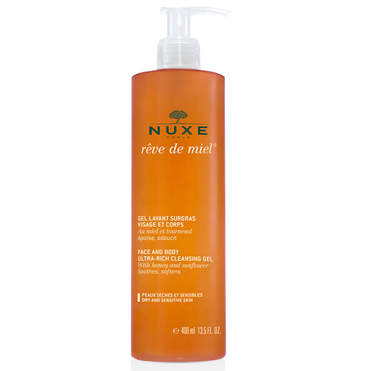 Nuxe Rêve De Miel Gel Detergente Viso E Corpo 400ml