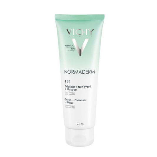 Vichy 3 In 1 Esfoliante Crema Detergente Maschera 125ml