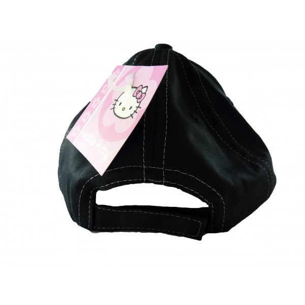 Cappellino Hello Kitty - Nero con strass