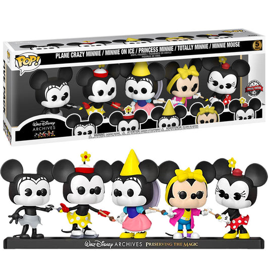 Pacchetto POP 5 Esclusiva Disney Minnie Mouse