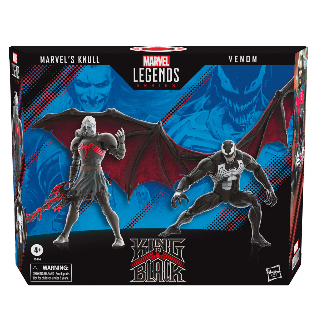 Marvel Legends King in Black Marvel Knull e Venom 2 personaggi da 15 cm