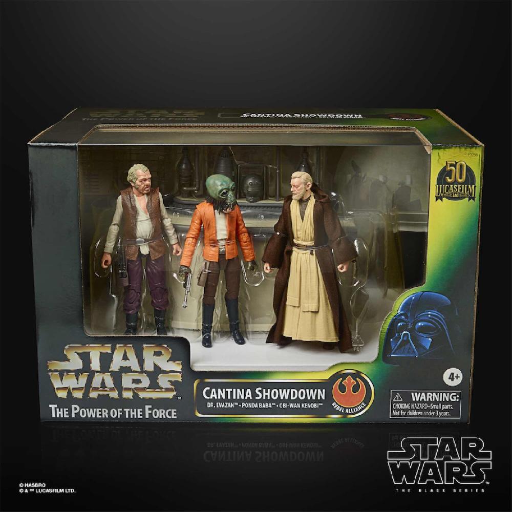 Star Wars Black Series The Power Of The Force Cantina Showdown pack 15 cm