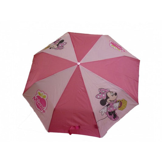 Disney - Minnie- Ombrello portatile - Colore Rosa