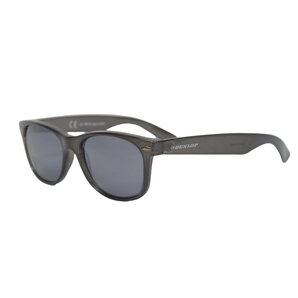 Occhiali da sole Dunlop Vintage - Montatura Nera Trasp - Frog Wayfarer