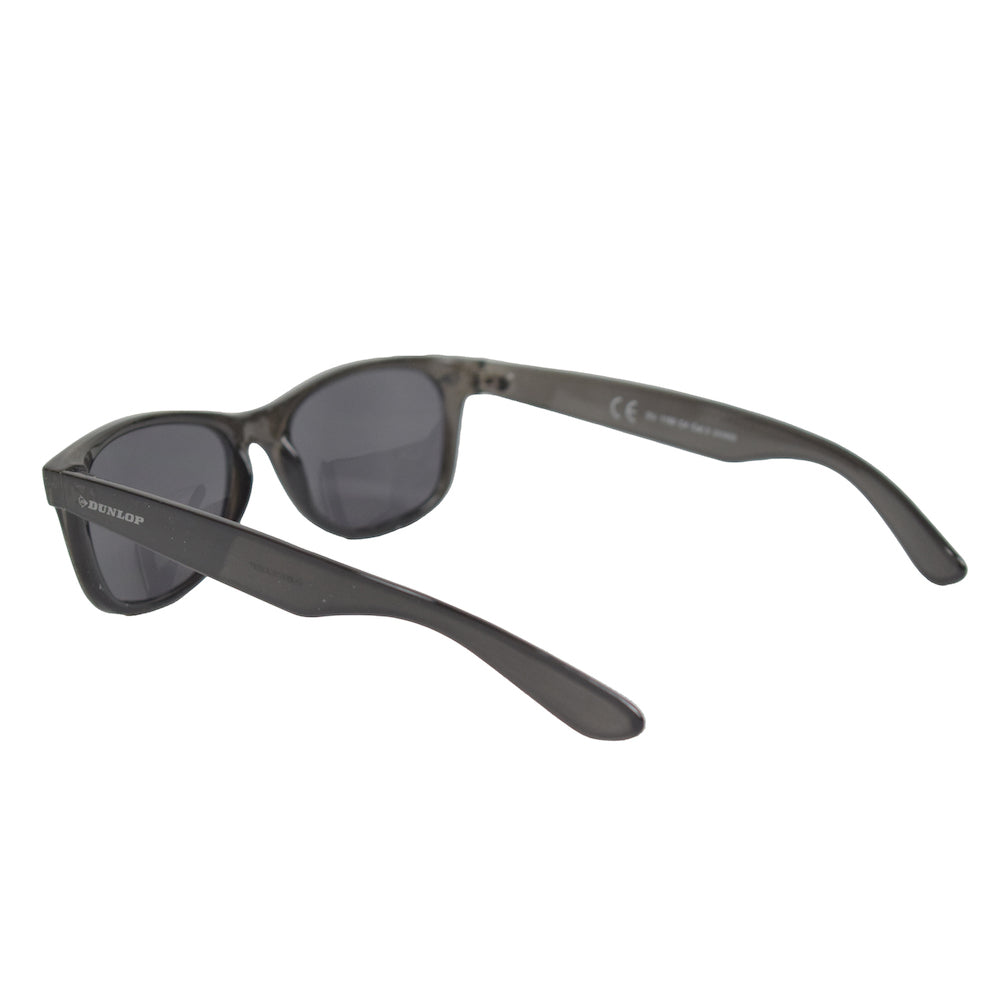 Occhiali da sole Dunlop Vintage - Montatura Nera Trasp - Frog Wayfarer