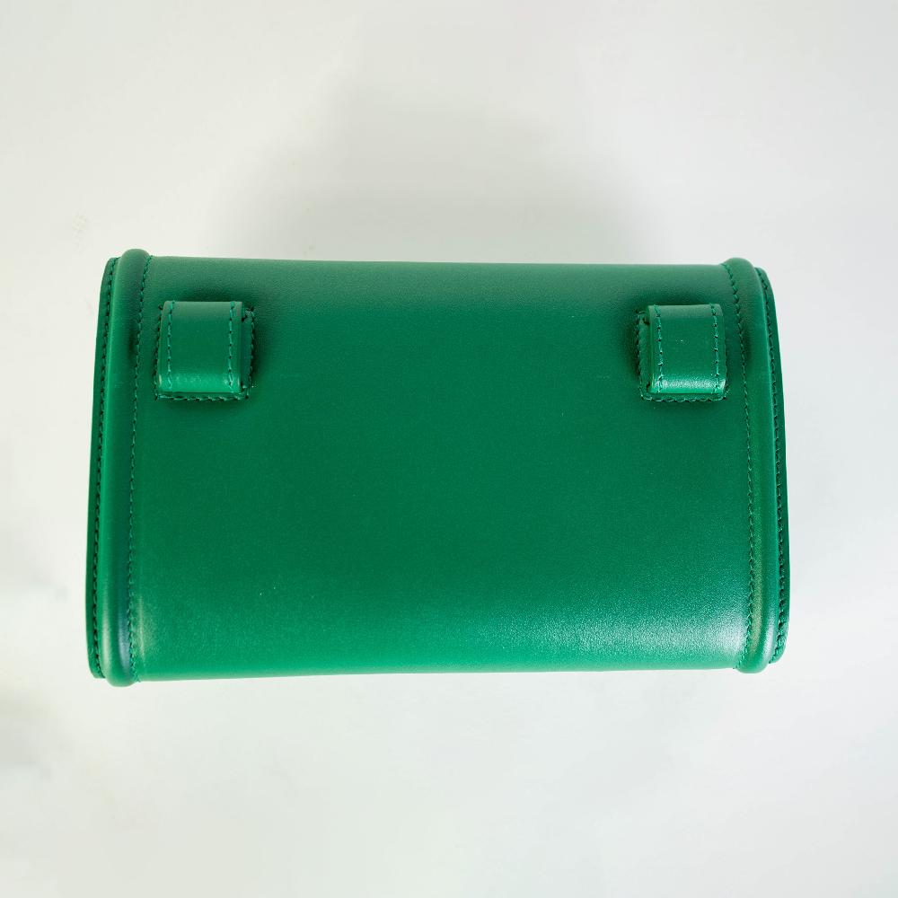 Pochette Devotion in pelle verde - WOMEN